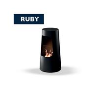 TECNOAIR SYSTEM Camino a Bioetanolo Ruby da Pavimento Modello DUBAI Da 2,5 kW - Vari Colori