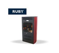 TECNOAIR SYSTEM Stufa a Bioetanolo Modello Ruby Elegance da 3 kW - Colore Bordeaux