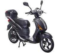 Tecnobike Shop Bici Elettrica a Pedalata Assistita Biciclette Elettroniche Alimentate Z-Tech ZT-09-A 250w 12Ah Batteria al Piombo (Nero Opaco)