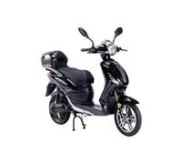 Tecnobike Shop Bici Elettrica a Pedalata Assistita Biciclette Elettroniche Alimentate Z-Tech ZT-09-E 250w 48V 12Ah Batteria al Piombo (Nero)