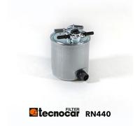 TECNOCAR filtro carburante RN440 avvitamento diametro 93 altezza 122 mm