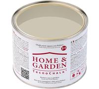 TecnoChalk® Home & Garden Nuova Chalk Paint Extra Forte - Non Richiede Finitura - Ricolora Senza Carteggiare Casa e Giardino - Vernice tutto-in-uno - Senza Solventi - Colore Beige Francese (500 ml)