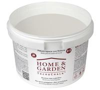 TecnoChalk® Home & Garden Nuova Chalk Paint Extra Forte - Non Richiede Finitura - Ricolora Senza Carteggiare Casa e Giardino - Vernice tutto-in-uno - Senza Solventi - Colore Pietra (2,5 litri)