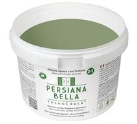 TecnoChalk® Persiana Bella Nuova Chalk Paint Extra Forte - Non Richiede Finitura - Ricolora Senza Carteggiare Persiane, Finestre, Porte e Infissi - Interno/Esterno - Verde Salvia RAL 6021 (2,5 litri)