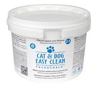 TecnoChalk® Protezione Trasparente Opaca Antimacchia CAT & DOG EASY CLEAN® - Rende Lavabili Pareti e Superfici Porose - Crea una Barriera Antisporco - Per Casa e Giardino, a Prova di Pets! (2,5 litri)