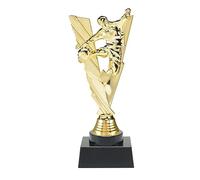tecnocoppe Trofeo Calcio h 23,00 cm Capocannoniere Miglior Giocatore Pallone d'oro Premiazioni Sportive Targhetta Personalizzata Omaggio
