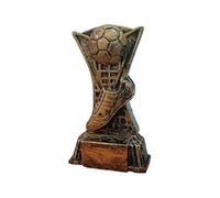 tecnocoppe Trofeo Premiazione Calcio Miglior Giocatore Scarpetta Capocannoniere h 11,00 cm Targhetta Personalizzata Omaggio