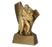 tecnocoppe Trofeo Premiazione Judo h 10,00 cm Targhetta Personalizzata Compresa nel Prezzo