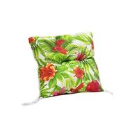 TECNOCUCI Coppia Cuscini Imbottiti per Sedie da Giardino - Diverse Colorazioni Disponibili - Ideali per spazi Esterni (Giardini, Cortili, balconi)