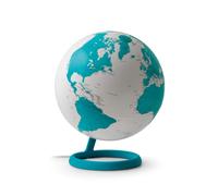 Tecnodidattica Atmosphere Evolve Velvet Zaffiro - Mappamondo dal Design Scandina