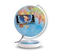 Tecnodidattica Constellation 2.0 - Globo Luminoso interattivo con Realtà Aumentata - Mappa Politica e Stellare, Ideale per Bambini e Appassionati di Astronomia - in lingua italiana, Diametro 25 cm
