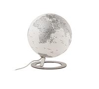 Tecnodidattica- Mappamondo Atmosphere Iglobe Light Chrome, Colore Argento, 0324Ig