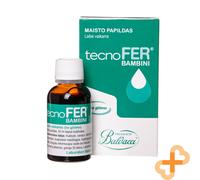 TECNOFER Bambini 30 ml Gocce di Ferro Per Bambini Neonati Senza Alcol