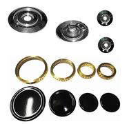 TECNOGAS BRUCIATORI + CORONE + PIATTELLI SPARTIFIAMMA CUCINA KIT 4 FUOCHI