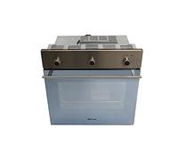 Tecnogas Forno Next FN3K66E6X, Incasso, 60 cm., Elettrico 6 funzioni, Grill elettrico, Ventilatore tangenziale di raffreddamento, Porta con vetro interno removibile, classe A