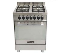 Tecnogas PT667XS Libera installazione Piano cottura a gas A Acciaio inossidabile cucina
