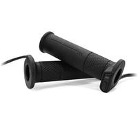 TecnoGlobe Gold Premium EVO, impugnature riscaldate 22/120 mm male Nero