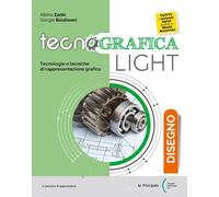 TECNOGRAFICA LIGHT - DISEGNO CON RIGHELLO - (9788841614433) + Materiali didattici - Rebillo