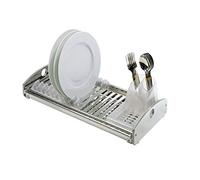 Tecnoinox Scolapiatti da appoggio in acciaio Inox Arco - 90 cm