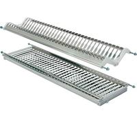TECNOINOX Scolapiatti da Incasso in Acciaio Inox Lunghezza 71-75 cm