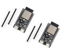TECNOIOT 2 Pezzi Scheda di Sviluppo ESP32-C6 Doppia Tipo C N16 16 MB Flash ESP32 WiFi + Bluetooth WiFi6