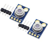 TECNOIOT 2pcs GY-906 MLX90614 Non-Contact Infrared Temperature Sensor Module MLX90614ESF