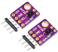 TECNOIOT 2pcs sht31 Temperatura de tuberías & sht31-d Humidity Sensor módulos Breakout Weather