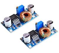 TECNOIOT 2pcs XL4005 Adjustable Step Down Power Supply Module LED Lithium Charger Board
