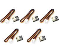 TECNOIOT 5 Pezzi Sensore di Pressione atmosferica di Temperatura e umidità Digitale AHT20 + BMP280