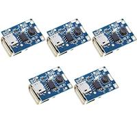 TECNOIOT 5pcs 5V Boost Step Up Power Module Carica Batteria Scheda di Protezione Power Bank