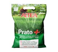 Tecnokit Concime Prato+ A Lenta Cessione 5 Kg - Fertilizzante Granulare Per Tappeti Erbosi E Siepi - Confezione Da 5 Kg