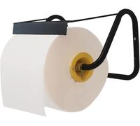 Tecnokit DISPENSER PORTAROTOLO da MURO per CARTA INDUSTRIALE e OFFICINA 40x30x23