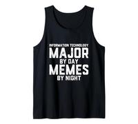 Tecnologia dell'informazione Major By Day Memes Night IT Student Canotta