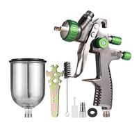 Tecnologia di trasferimento in lega di alluminio Spray di alimentazione con filettatura maschio BSP da 1/4 di pollice Ingresso aria 22psi/1,5 bar Pressione di esercizio 600 ml Capacità tazza fluido