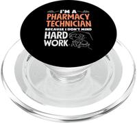 Tecnologia farmaceutica perché non mi dispiace il duro lavoro Pharm Tech PopSockets PopGrip per MagSafe