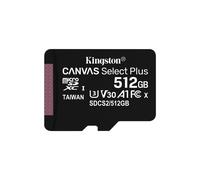 Tecnologia Kingston Canvas Select Plus 100R A1 C10 512GB Scheda micSDXC senza ADP - Nouvo