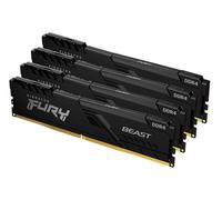 Tecnologia Kingston FURY Beast 32GB 3600MT/s DDR4 CL17 DIMM (Set di 4) Nero - Nouvo
