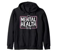 Tecnologia per la Salute mentale Felpa con Cappuccio