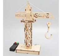 Tecnologia Piccola produzione Gru a torre Modelli STEM Giocattoli da