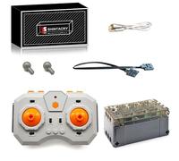 Tecnologia Power Functions 92693, 76537 - Set di 14 batterie al litio compatibili con Lego Technic, velocità variabile, ricaricabile, controllo app