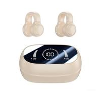 Tecnologia wireless a conduzione ossea, cuffie da gioco a prova di sudore, vestibilità comoda e sicura, funzione di cancellazione del rumore (pelle)