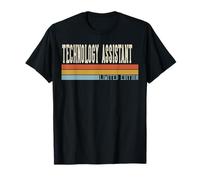 Tecnologico Assistente Settimana Retro Vintage Back To School Day Maglietta