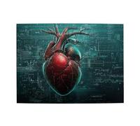Tecnologico Hear Puzzle di Legno 500 Pezzi Jigsaw Puzzle Per Adulti Impegnativo Puzzle Per Il Gioco Dimensioni 15 "X20.4"