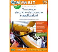 TECNOLOGIE ELETTRICO-ELETTRONICHE E APPLICAZIONI VOLUME 3 (9788824792912) - Libro Scolastico + Kit Scuola con Copertine Rebillo
