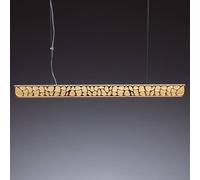TECNOLUMEN Lampada LED a sospensione Theia, dimmerabile, oro Tecnolumen