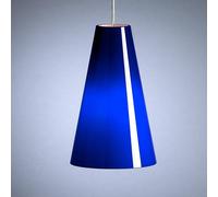TECNOLUMEN Lampada pensile di Schnepel, blu Tecnolumen
