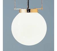 TECNOLUMEN Lampada pensile stile Bauhaus, ottone 40 cm Tecnolumen