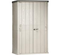 Tecnomat ARMADIO DA ESTERNO IN RESINA 2 ANTE LUCCHETTABILE 130x75,5x206cm 1670 l