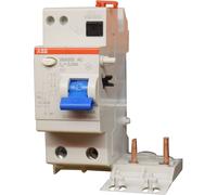 Blocco differenziale ABB DDA202 2P 25A 30mA tipo AC 2 moduli B427911