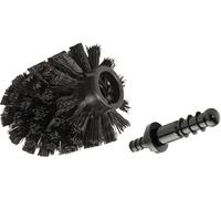 Tecnomat CIUFFO DI RICAMBIO PER SCOPINO WC COLORE NERO